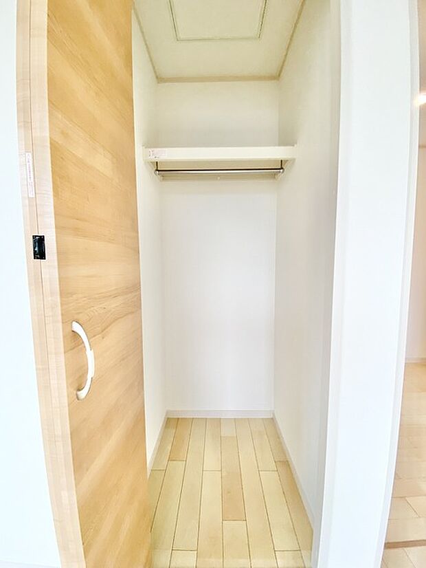 部屋に設けた収納は、住みやすさへのこだわり。