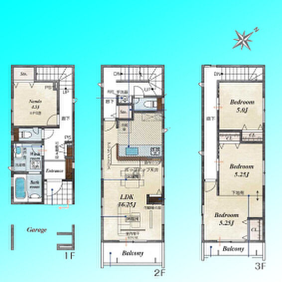 現況と図面が異なる場合は、現況を優先とさせていただきます。 