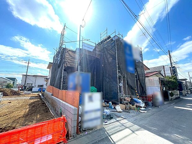 現地外観(建築中)