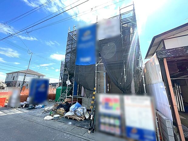 現地外観(建築中)