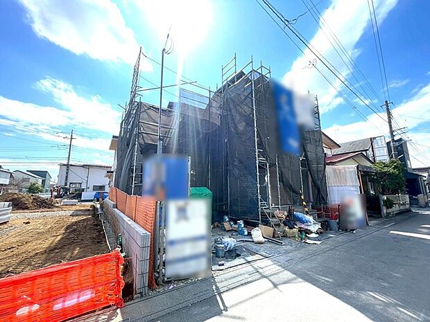 現地外観(建築中)