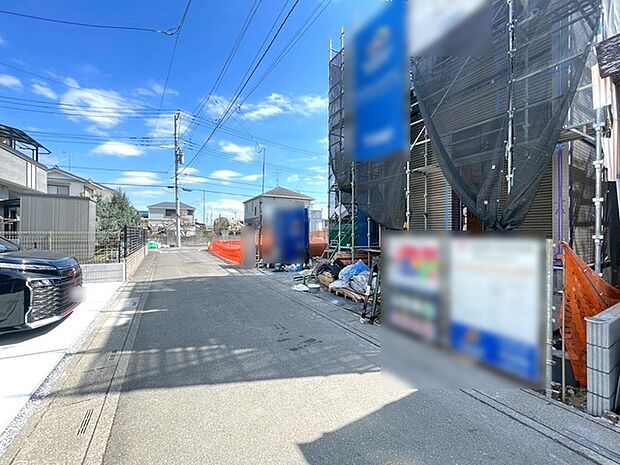 前面道路含む現地写真