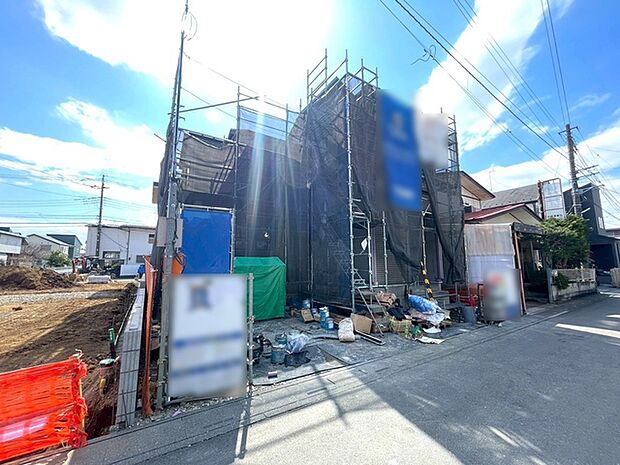 現地外観(建築中)