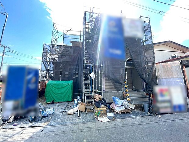 現地外観(建築中)