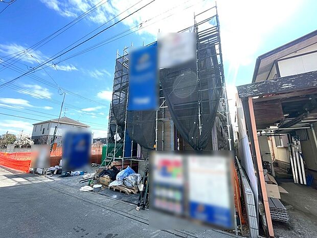 現地外観(建築中)