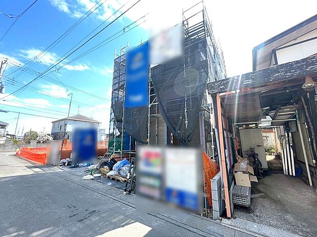 現地外観(建築中)