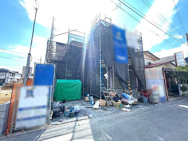 現地外観(建築中)