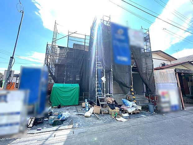 現地外観(建築中)