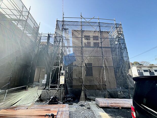 現地建設中写真