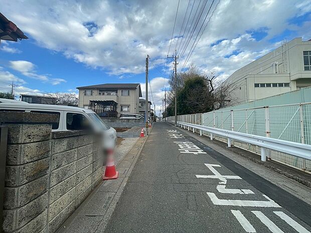 前面道路含む現地写真
