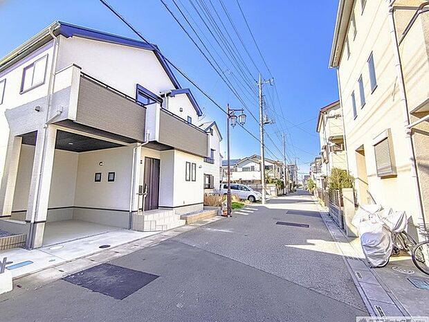 前面道路含む現地写真 