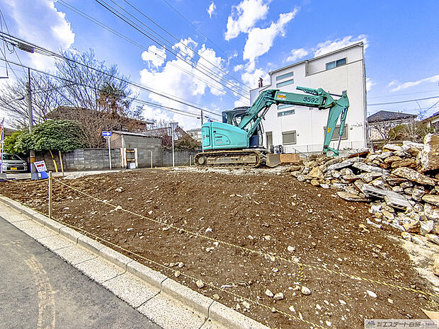 西側公道 4区画 北西方向