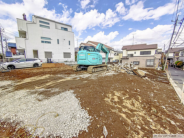 4区画 北東方向 公道側から