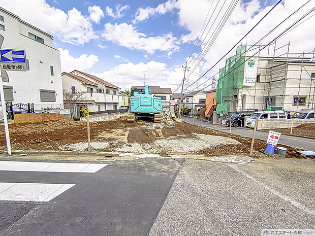 4区画正面 公道側から