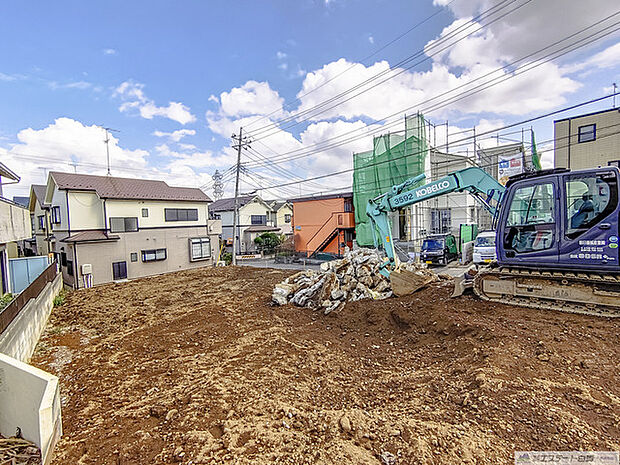 5区画から分譲地全景