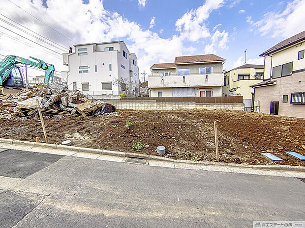 2区画正面 公道から