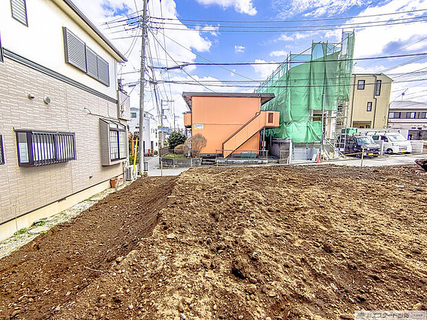 1区画 区画奥から南方向