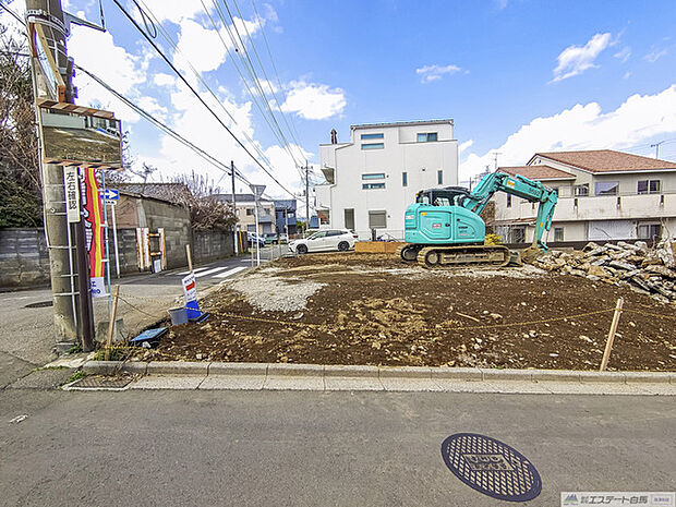 4、5区画_西側公道から