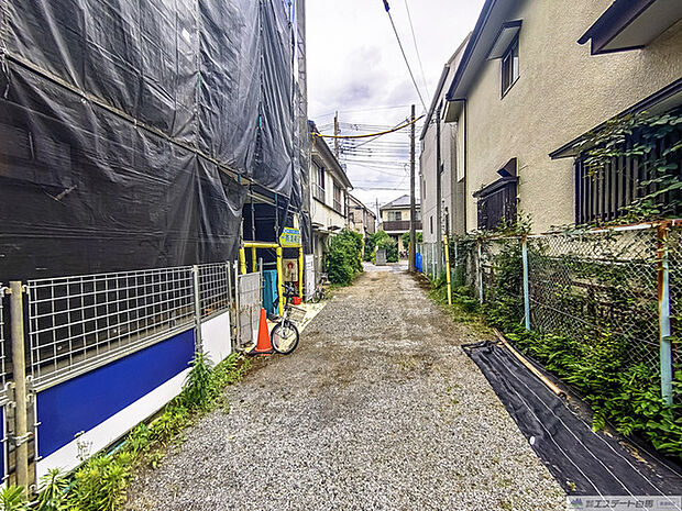 前面道路含む現地写真 