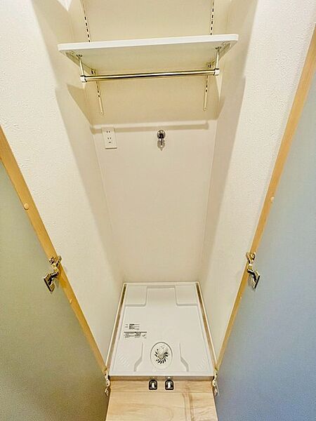 洗濯機防水パンがあります。