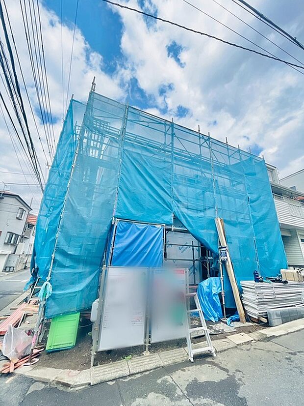 今なら建築中の住まいをご覧いただけます。構造体の質問もお気軽に。