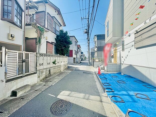 前面道路含む現地写真 