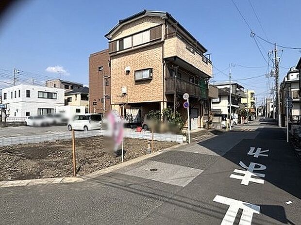 前面道路含む現地写真 