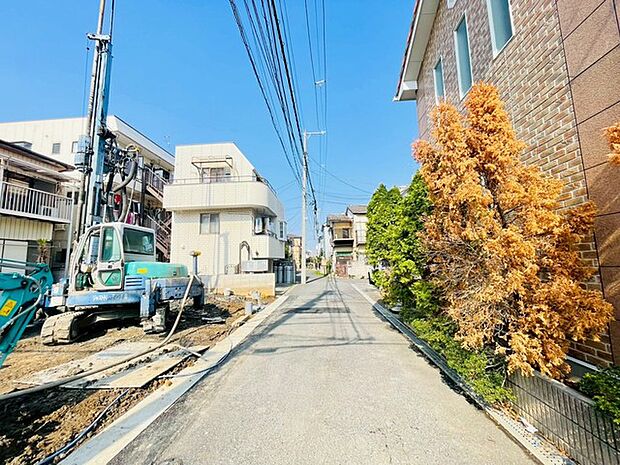 前面道路含む現地写真 