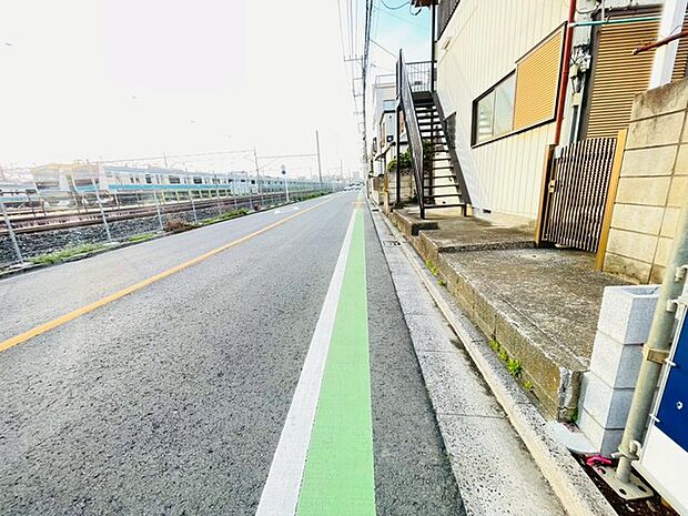 前面道路含む現地写真 