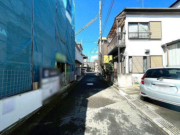 前面道路含む現地写真 