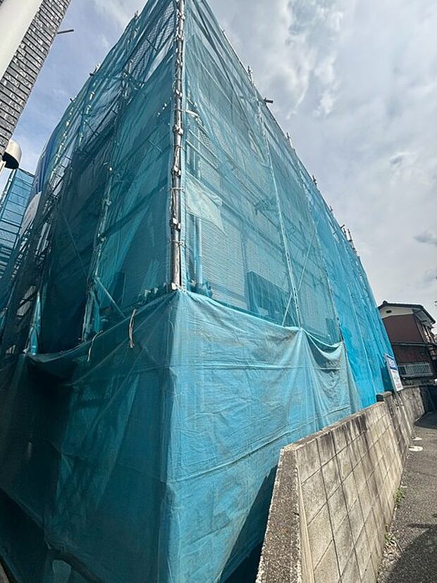 現地外観（建築中） 