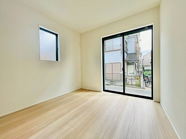 部屋ごとに設けた収納は、住みやすさへのこだわり。