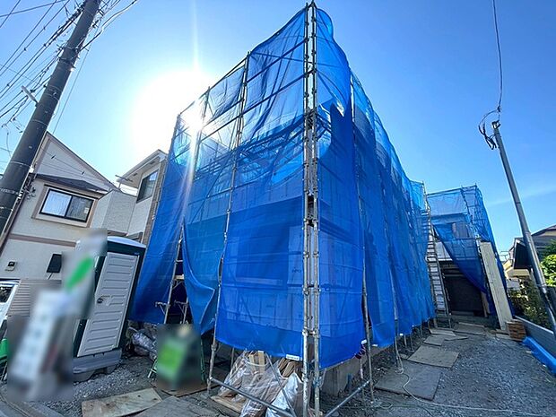 現地外観(建築中)