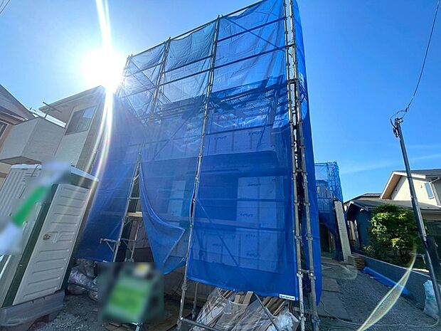 現地外観(建築中)