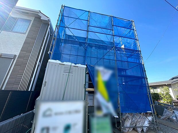 現地外観(建築中)