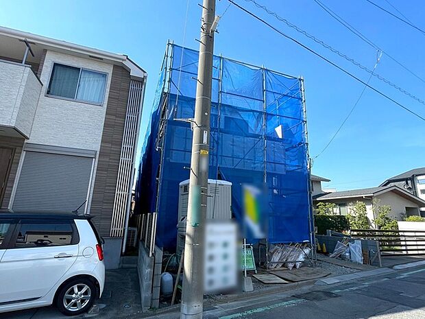 現地外観(建築中)
