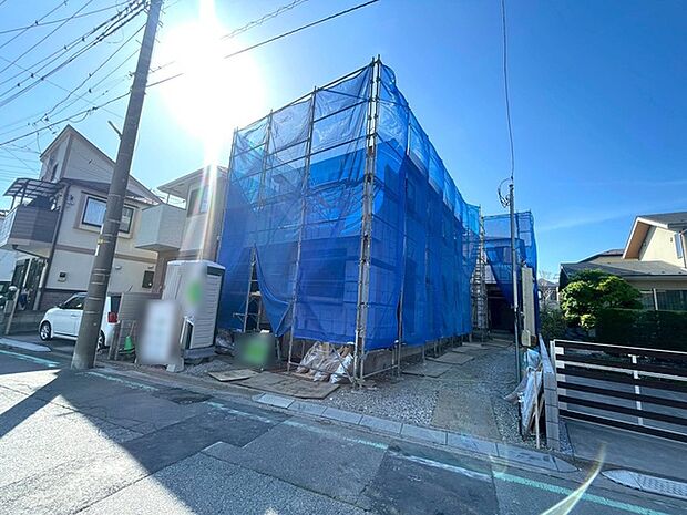 現地外観(建築中)