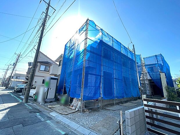 現地外観(建築中)