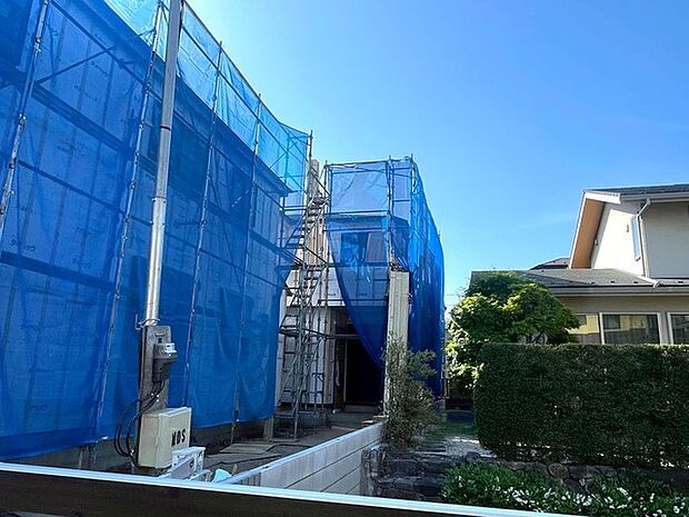 現地外観(建築中)