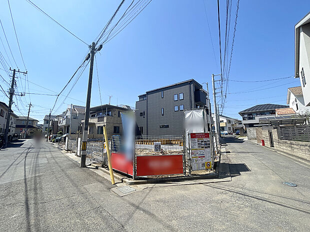 前面道路含む現地写真 