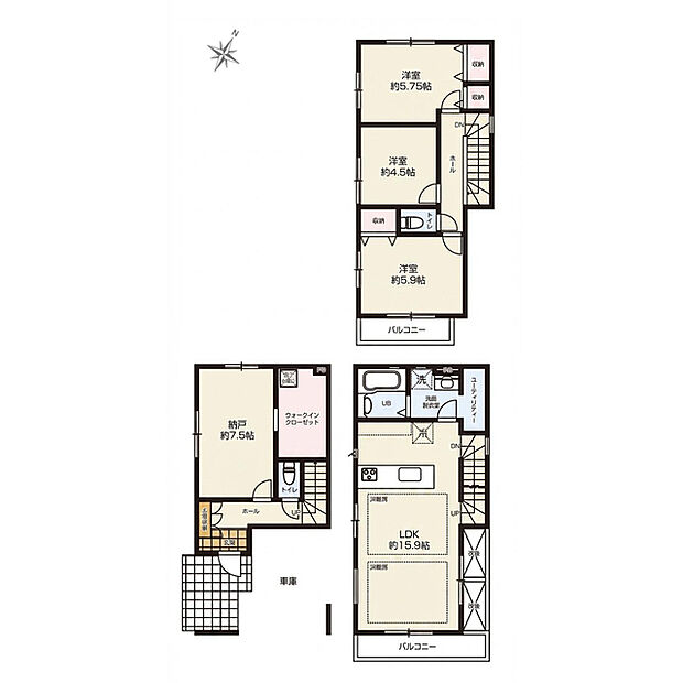 現況と図面が異なる場合は、現況を優先とさせていただきます。 