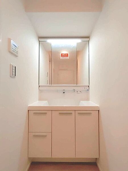 お出かけ前の身だしなみに一歩差がつく三面鏡。