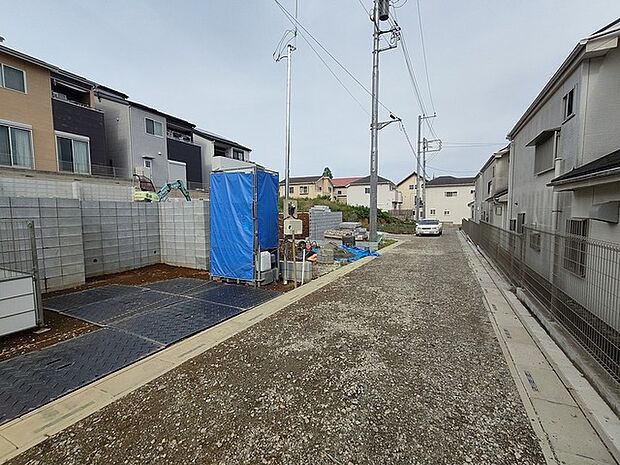 前面道路含む現地写真 