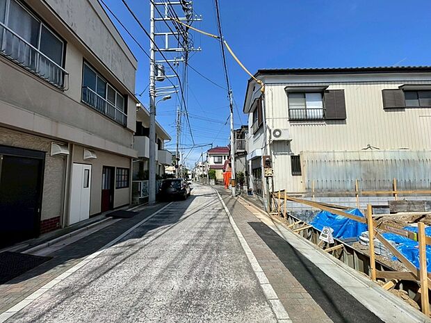 前面道路含む現地写真 