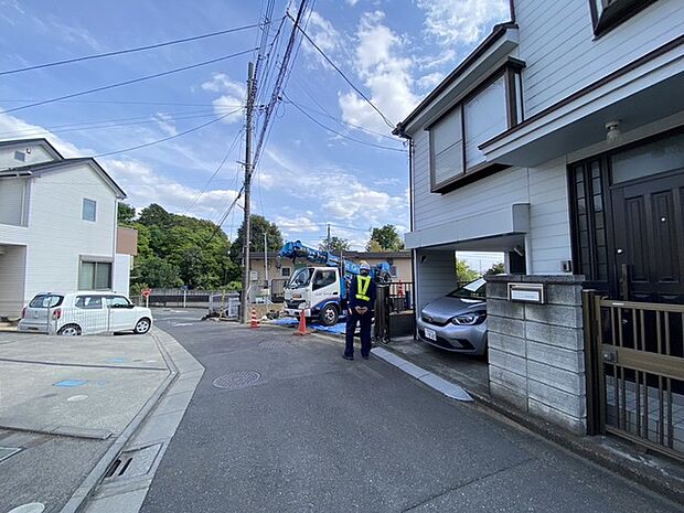 前面道路含む現地写真 