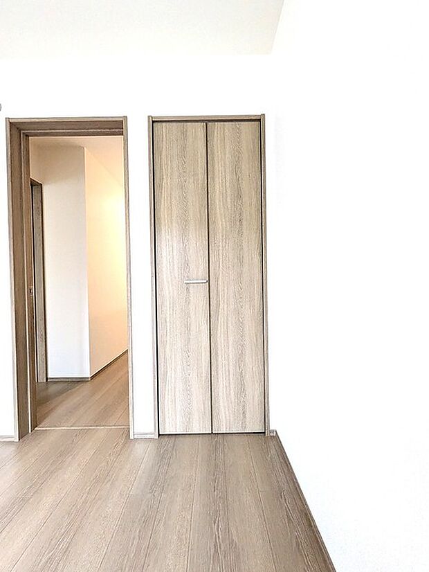 部屋に設けた収納は、住みやすさへのこだわり。