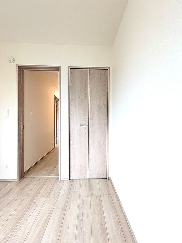 部屋に設けた収納は、住みやすさへのこだわり。  