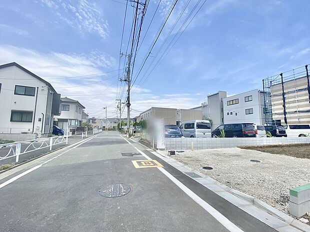 前面道路含む現地写真 