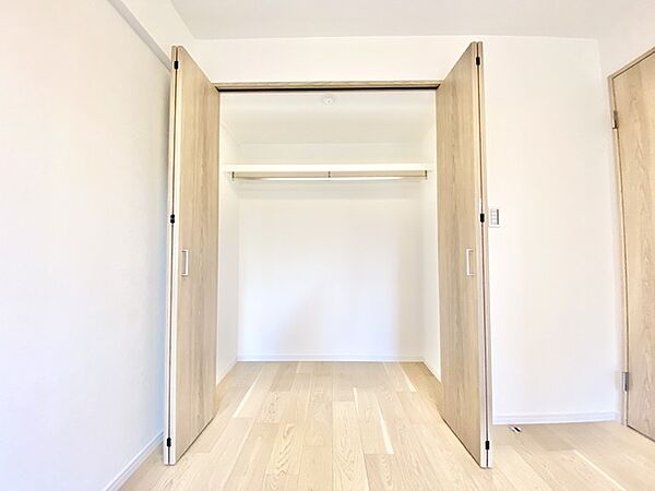 部屋に設けた収納は、住みやすさへのこだわり。