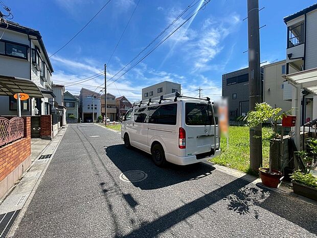 前面道路含む現地写真 